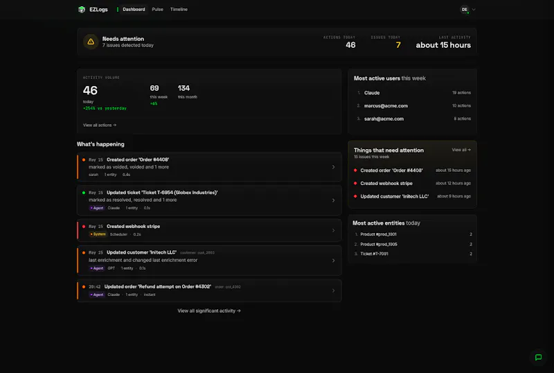EZLogs screenshot 3