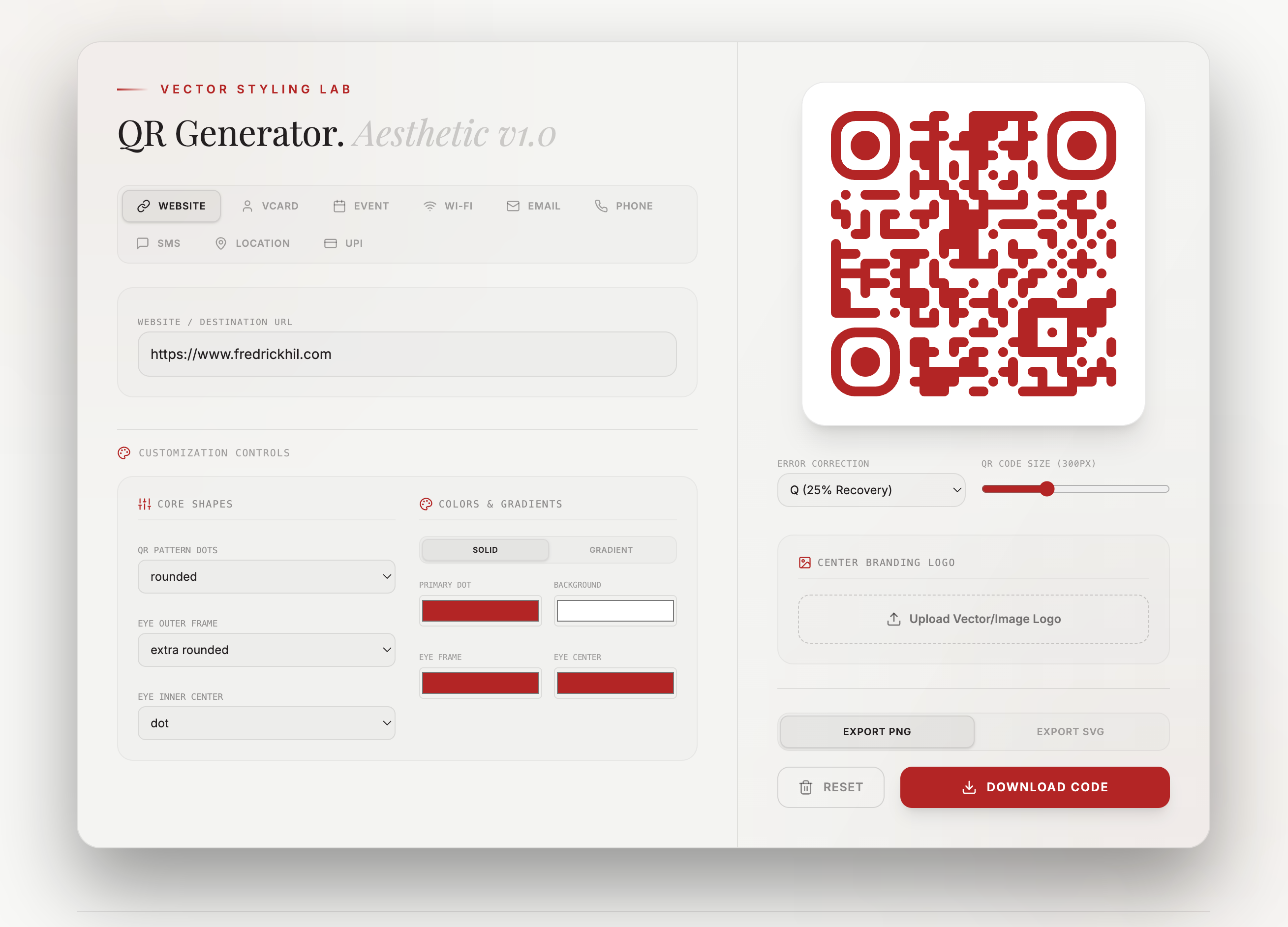 Vector QR Code Designer gallery image