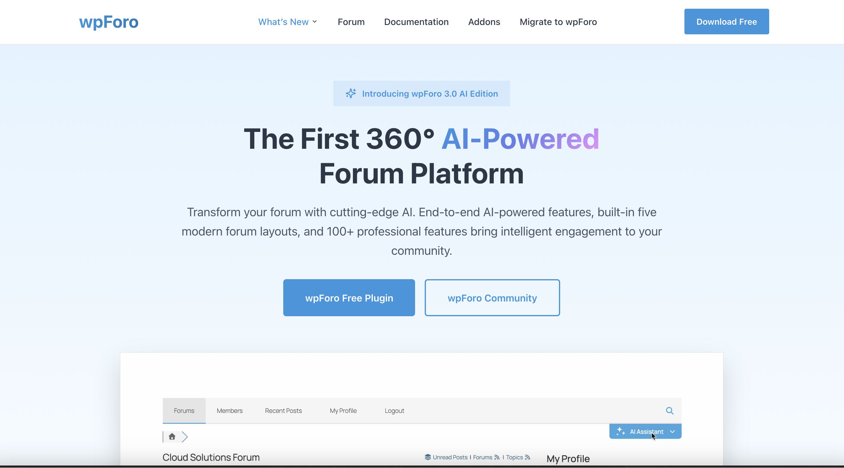 wpForo 3.0 AI Edition gallery image