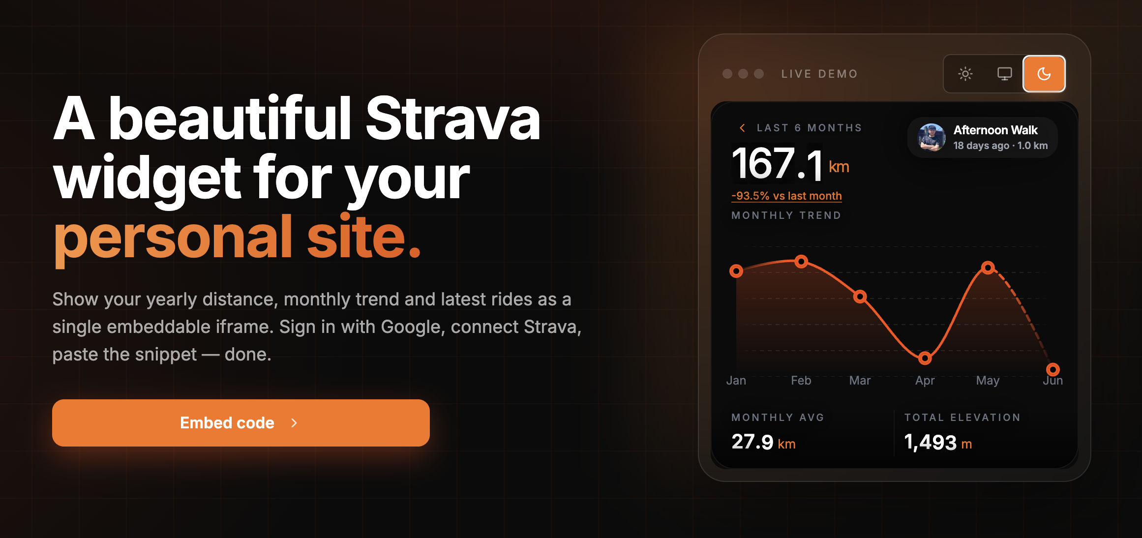 Strava Widget gallery image