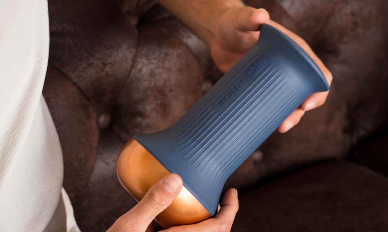 Myhixelkontrolle - Stimulationsgerät und AI-betriebene App für die Orgasmussteuerung Medien 5