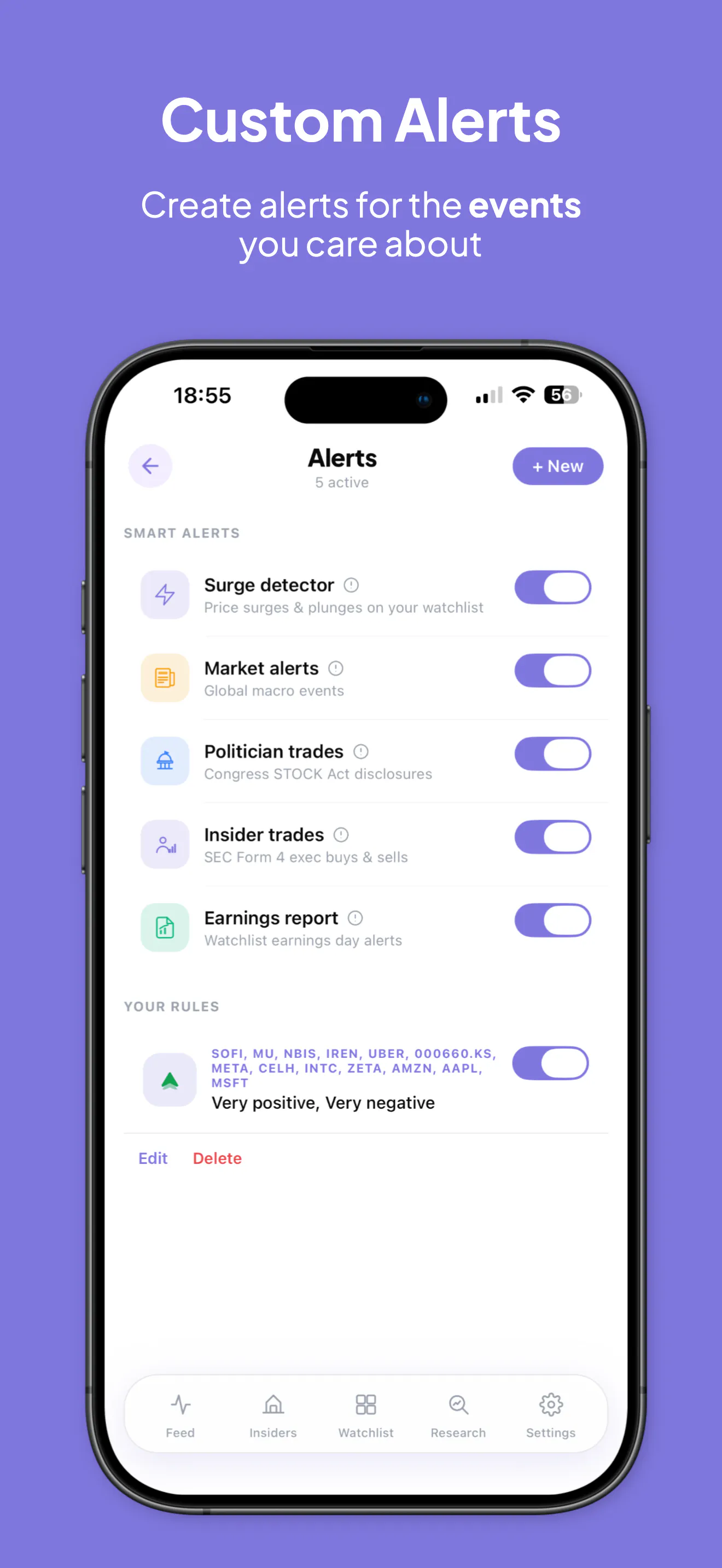 Sentex: Real-time Stock Intelligence gallery image