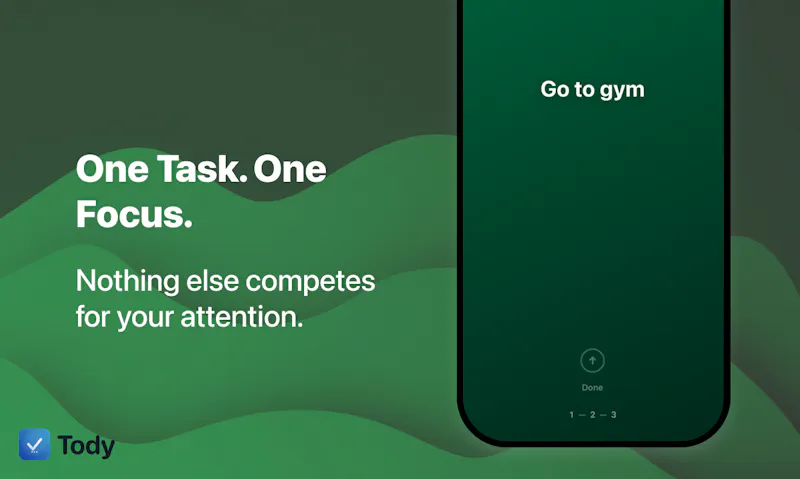 Tody - Daily Focus screenshot 2
