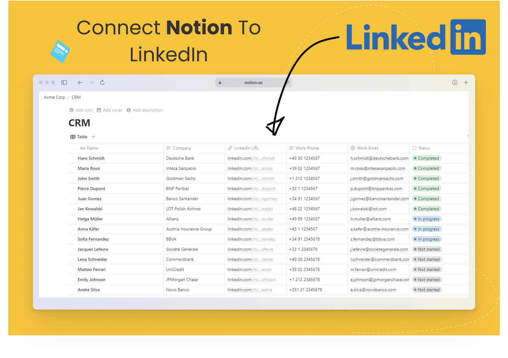 startuptile Linckr-Linkedin to Notion made easy