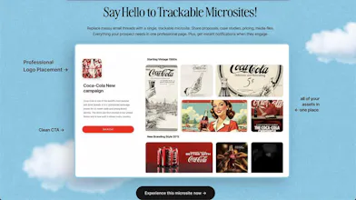 SendNow | Microsite for the deal closers gallery image