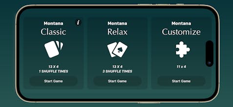 Montana (Gaps) Solitaire gallery image