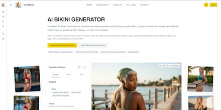 AI Bikini Generator gallery image