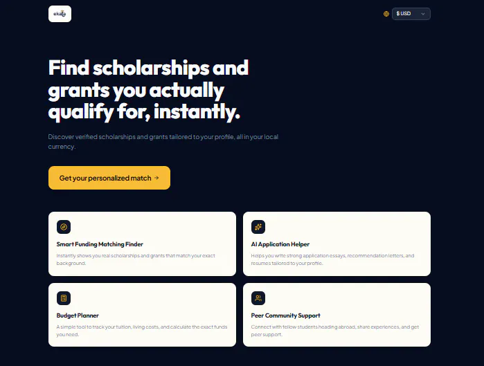 Ekata: Global scholarships for you gallery image