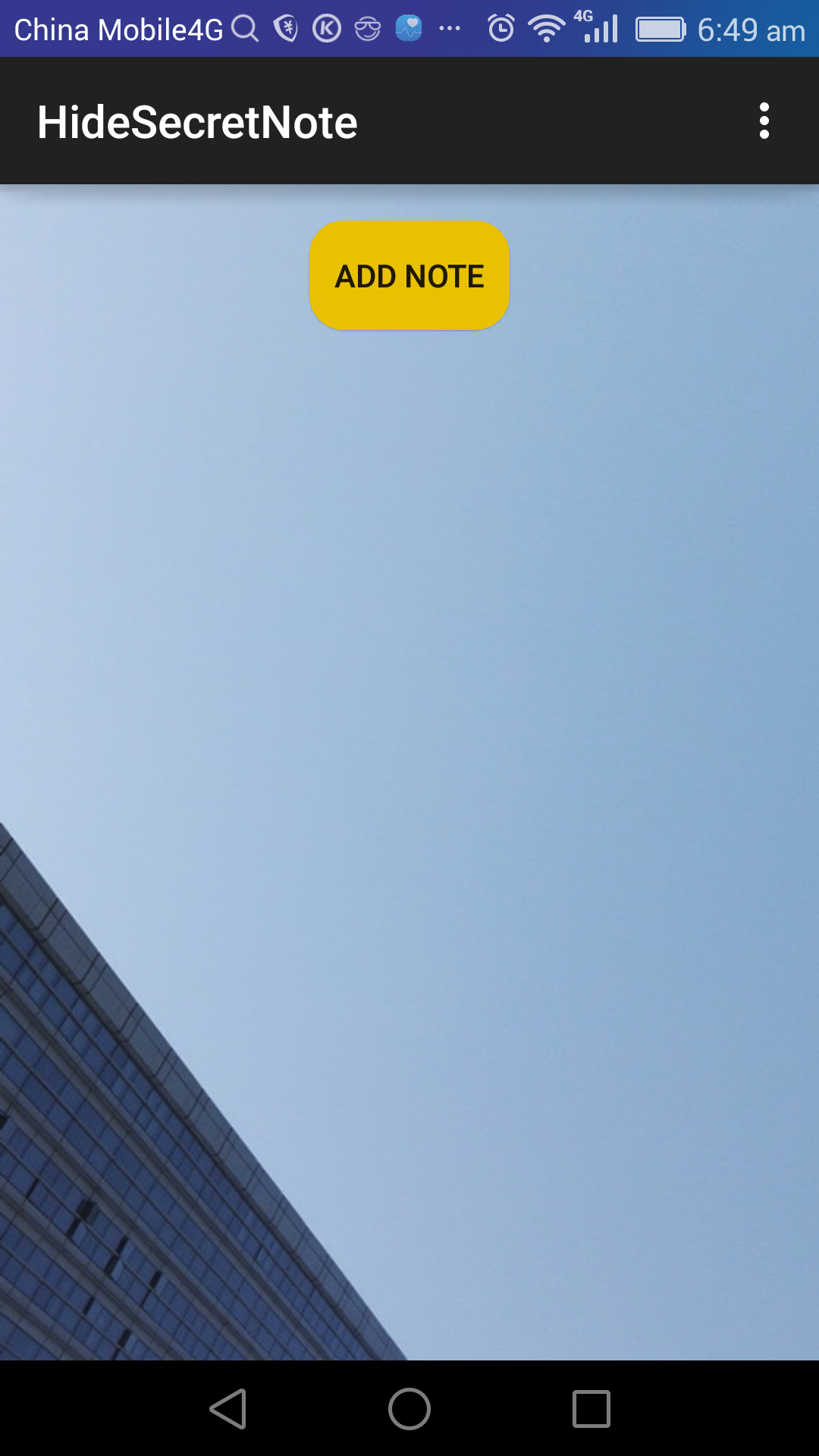 Hide Secret Notebook