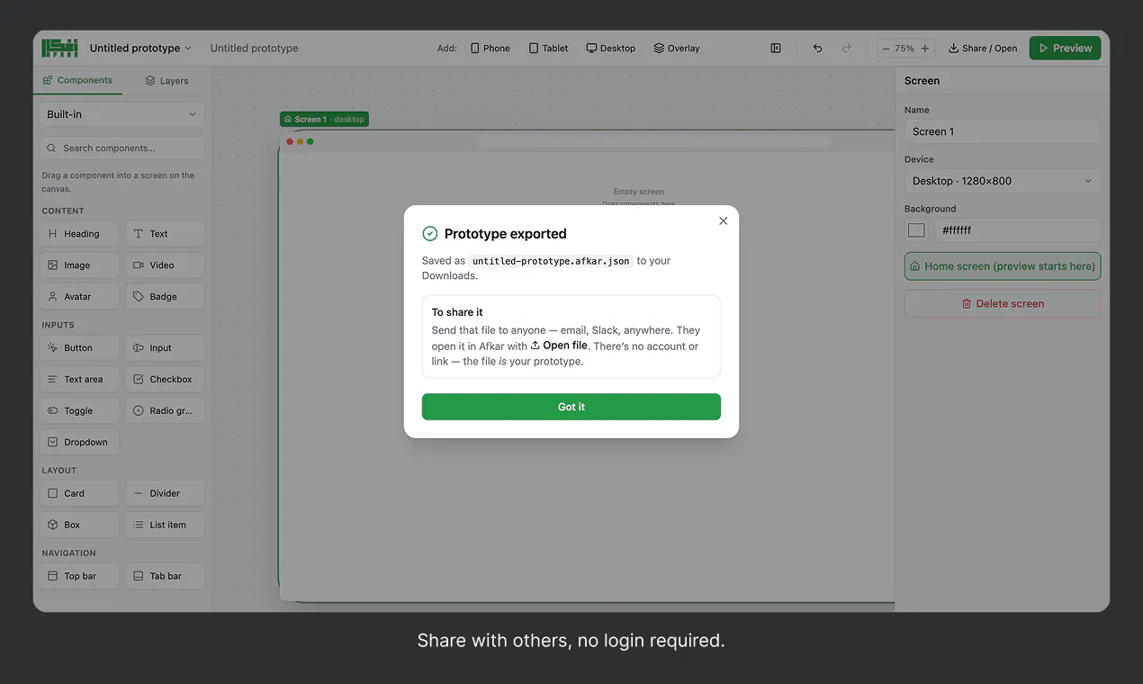 Afkar: Free Speed Prototyping gallery image
