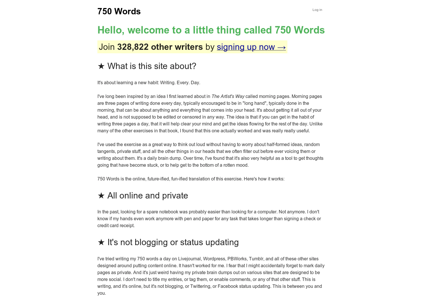 750 Words