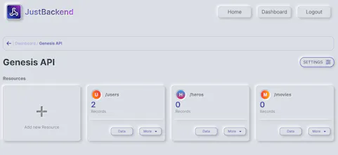 JustBackend gallery image