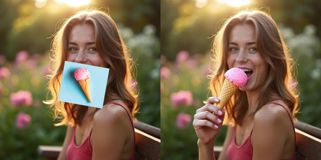 İfade Editörü AI Magic birleştirme - Yerleştir.Tanımlayın.Dakikalar halinde mükemmel fotoğraf birleştirici.✨ medya 4