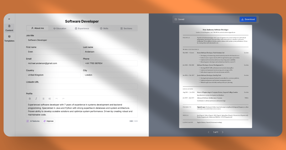 ResumeBuildAI gallery image