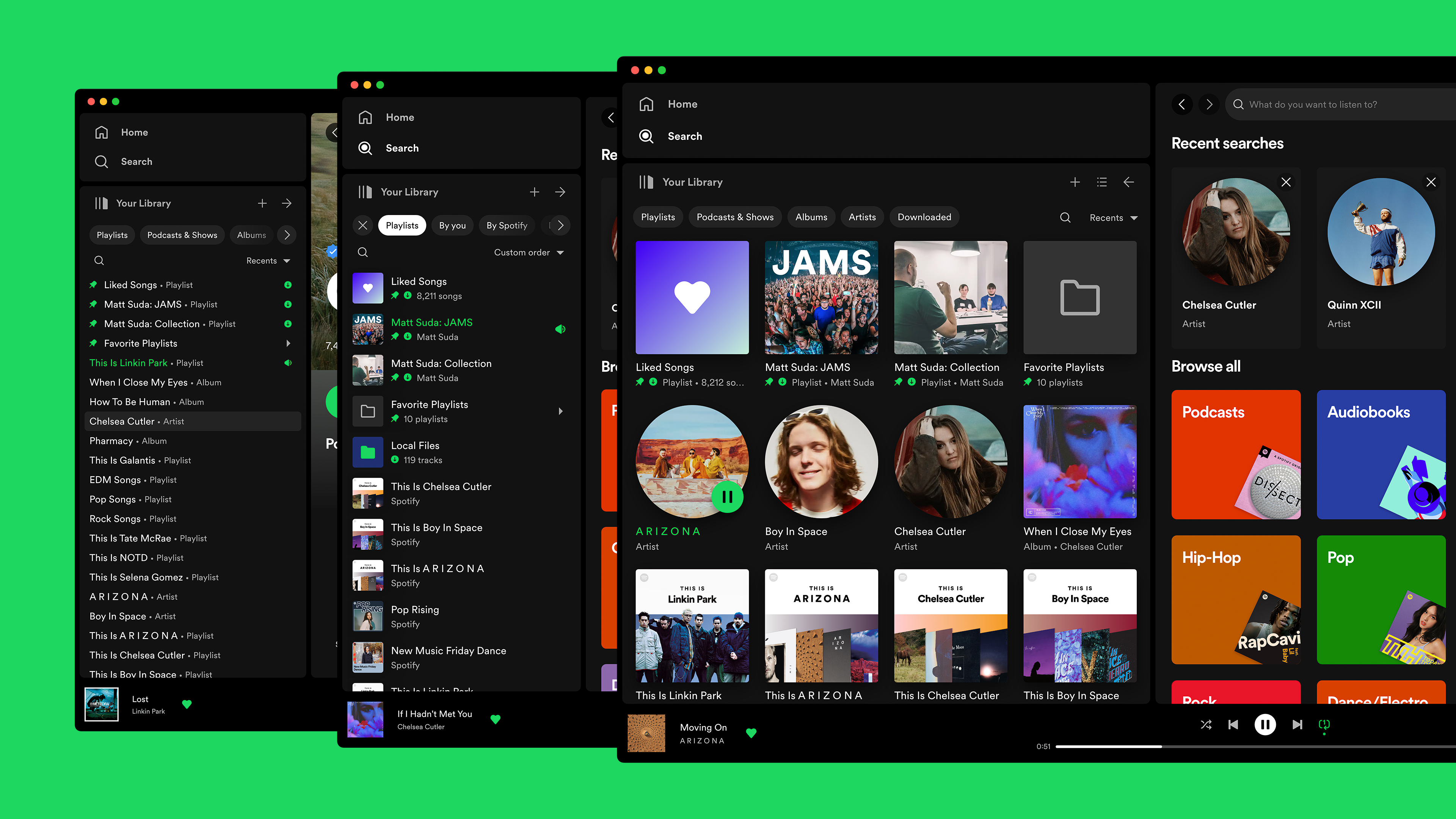 नया Spotify डेस्कटॉप मीडिया 2
