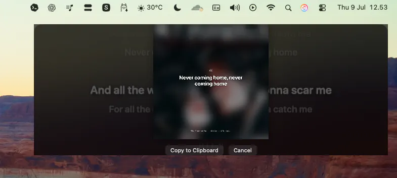SpotifyLyrics gallery image