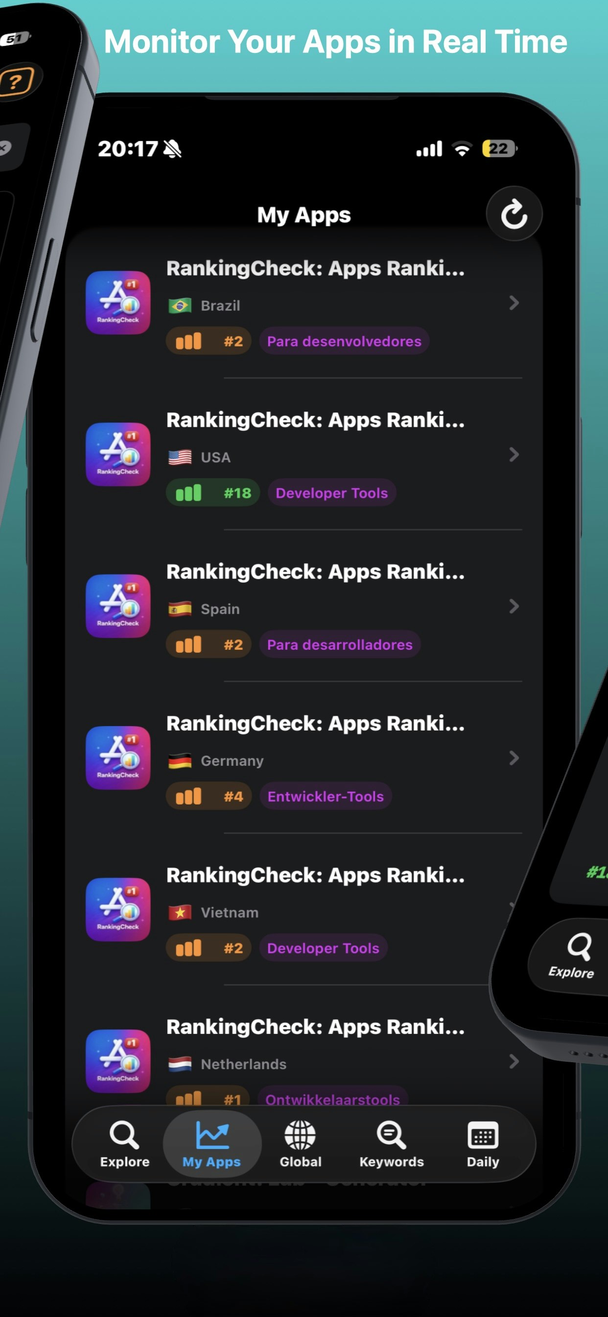 RankingCheck: App Rank Tracker gallery image