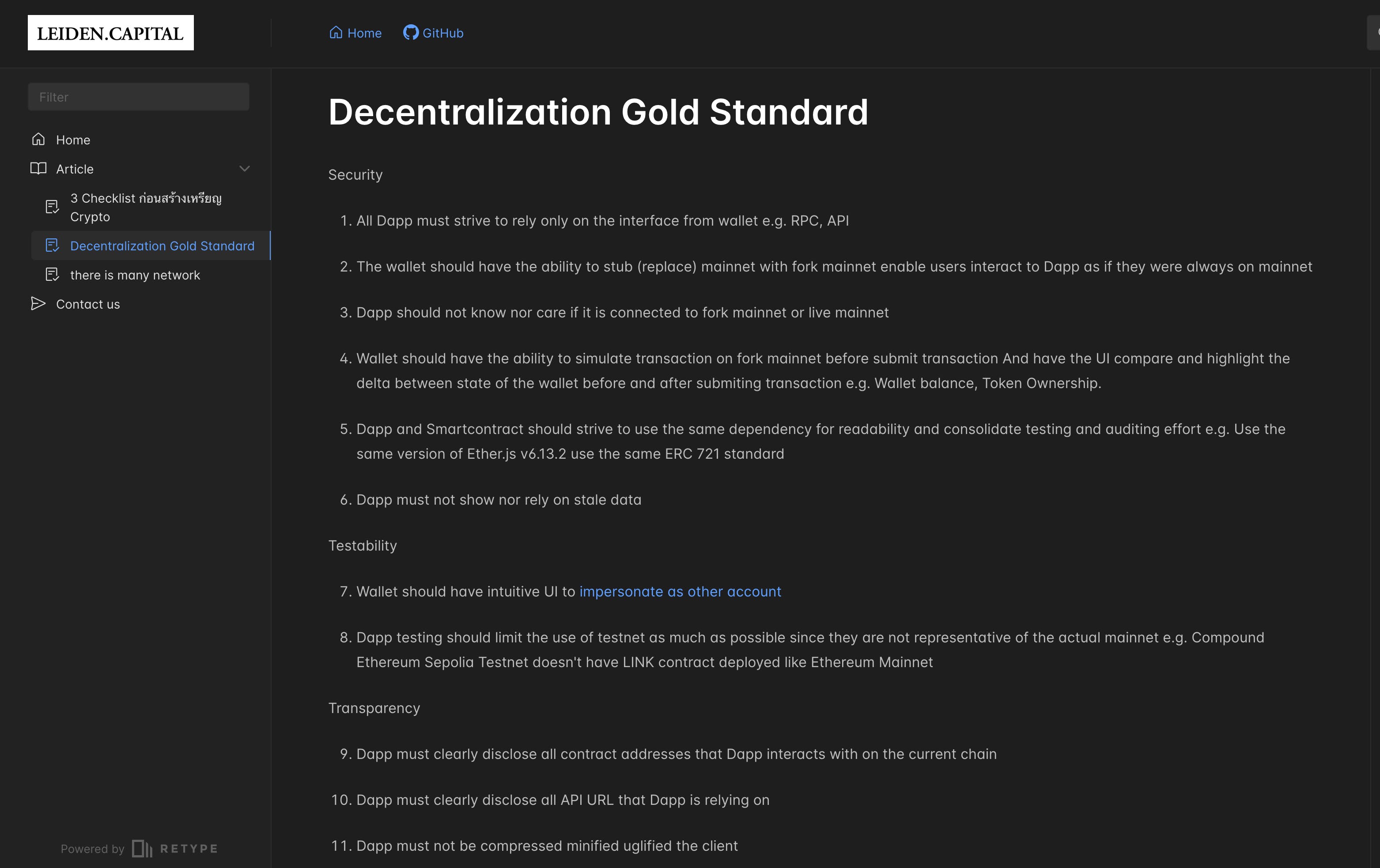 Decentralization Gold Standard media 1