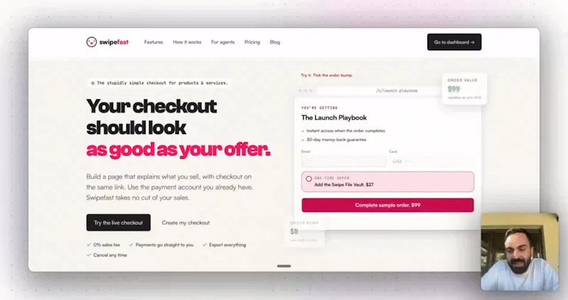 Swipefast screenshot 1 (video preview)