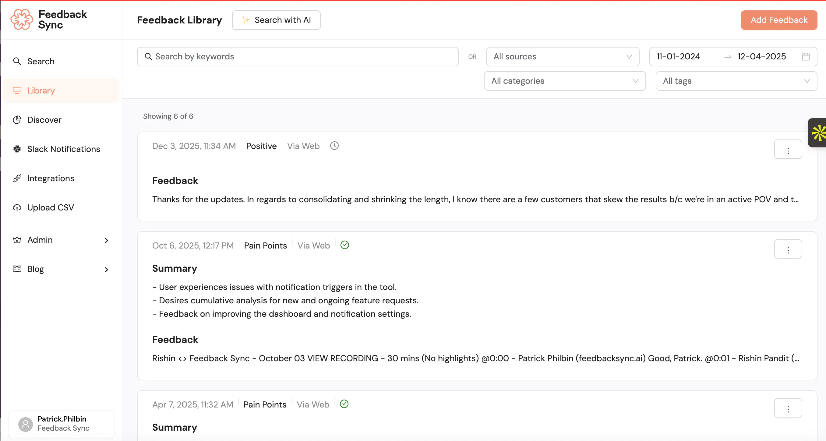 Feedback Sync gallery image