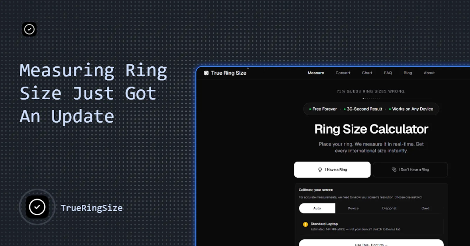 True Ring Size screenshot 1