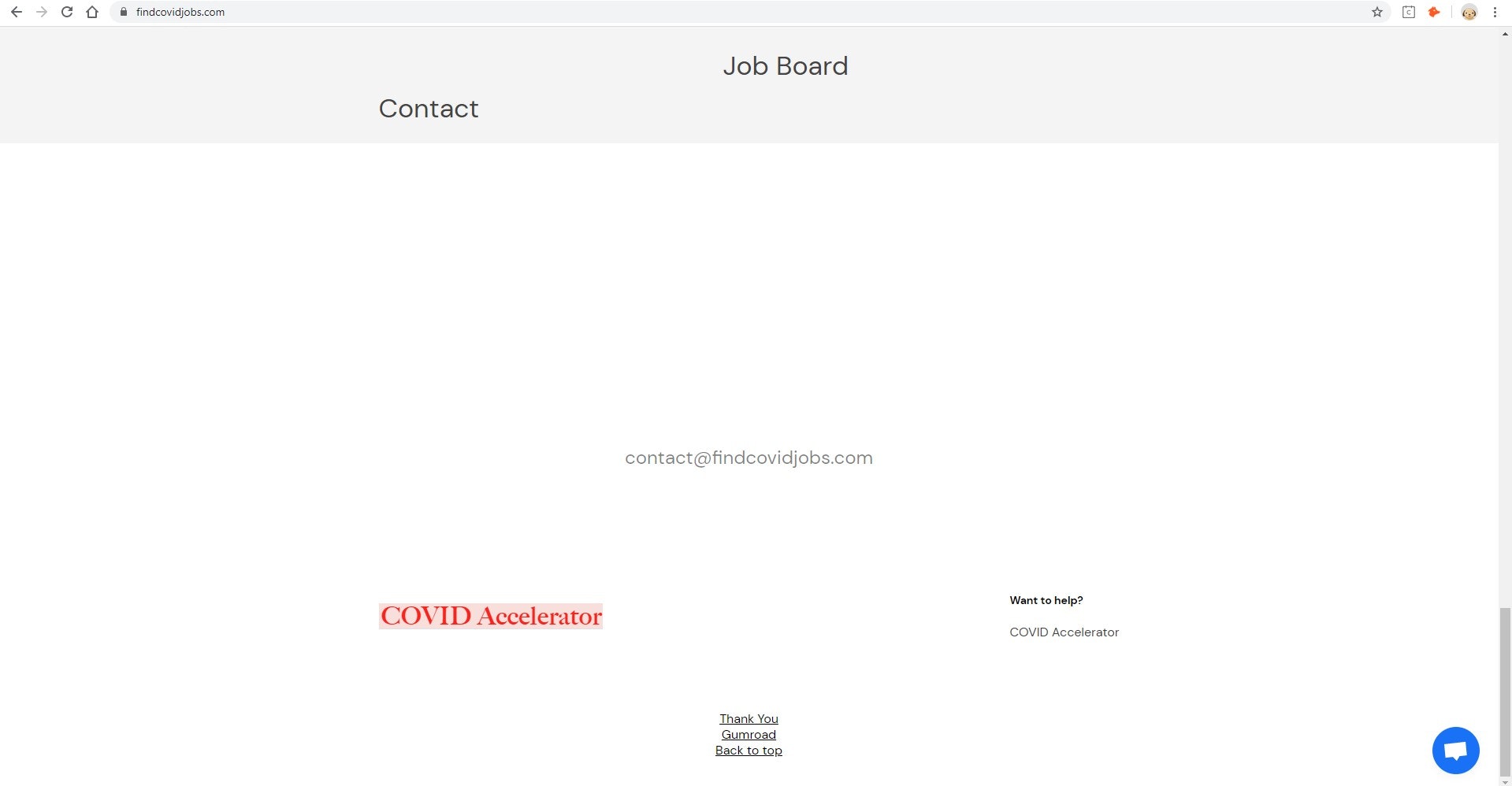 findCovidJobs.com gallery image