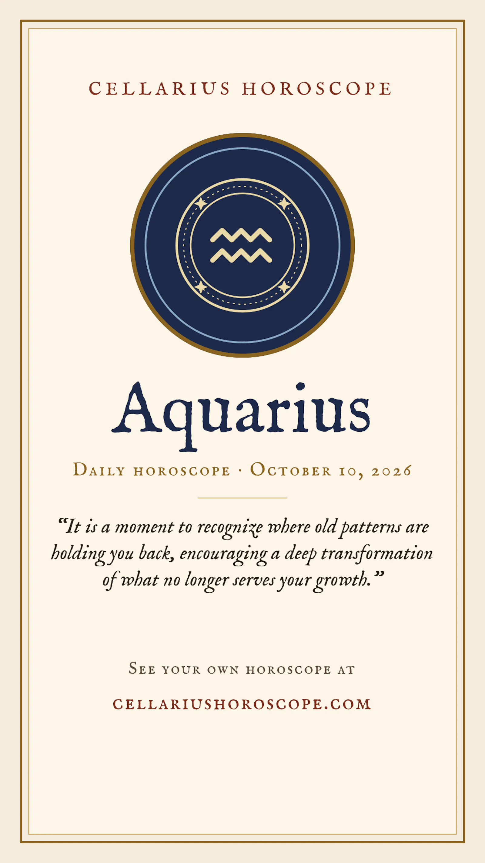 Cellarius Horoscope screenshot 3