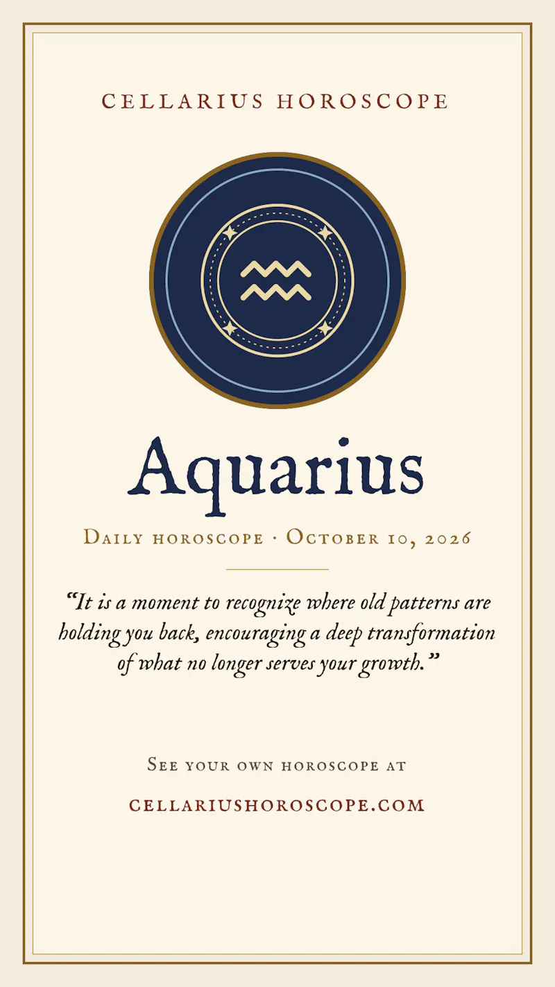 Cellarius Horoscope screenshot 3