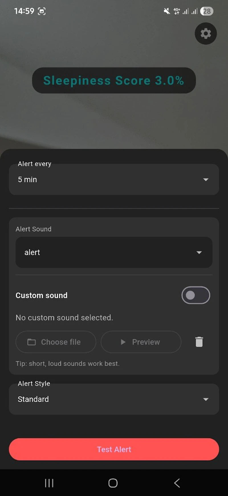 DriverAlert: Stay Awake! screenshot 8