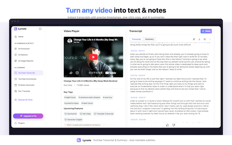 Lynote screenshot 5