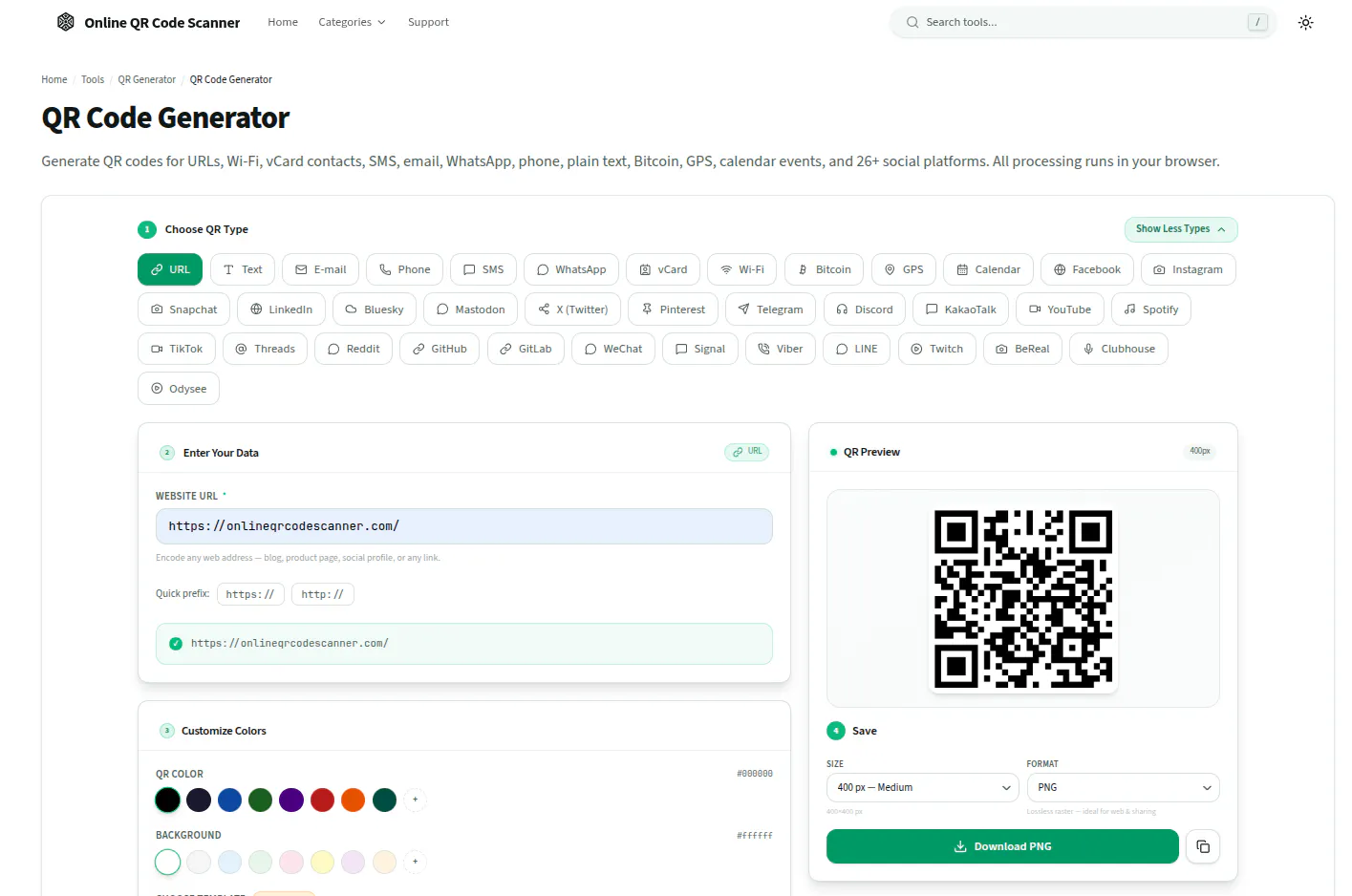 Online QR Code Scanner & Generator gallery image