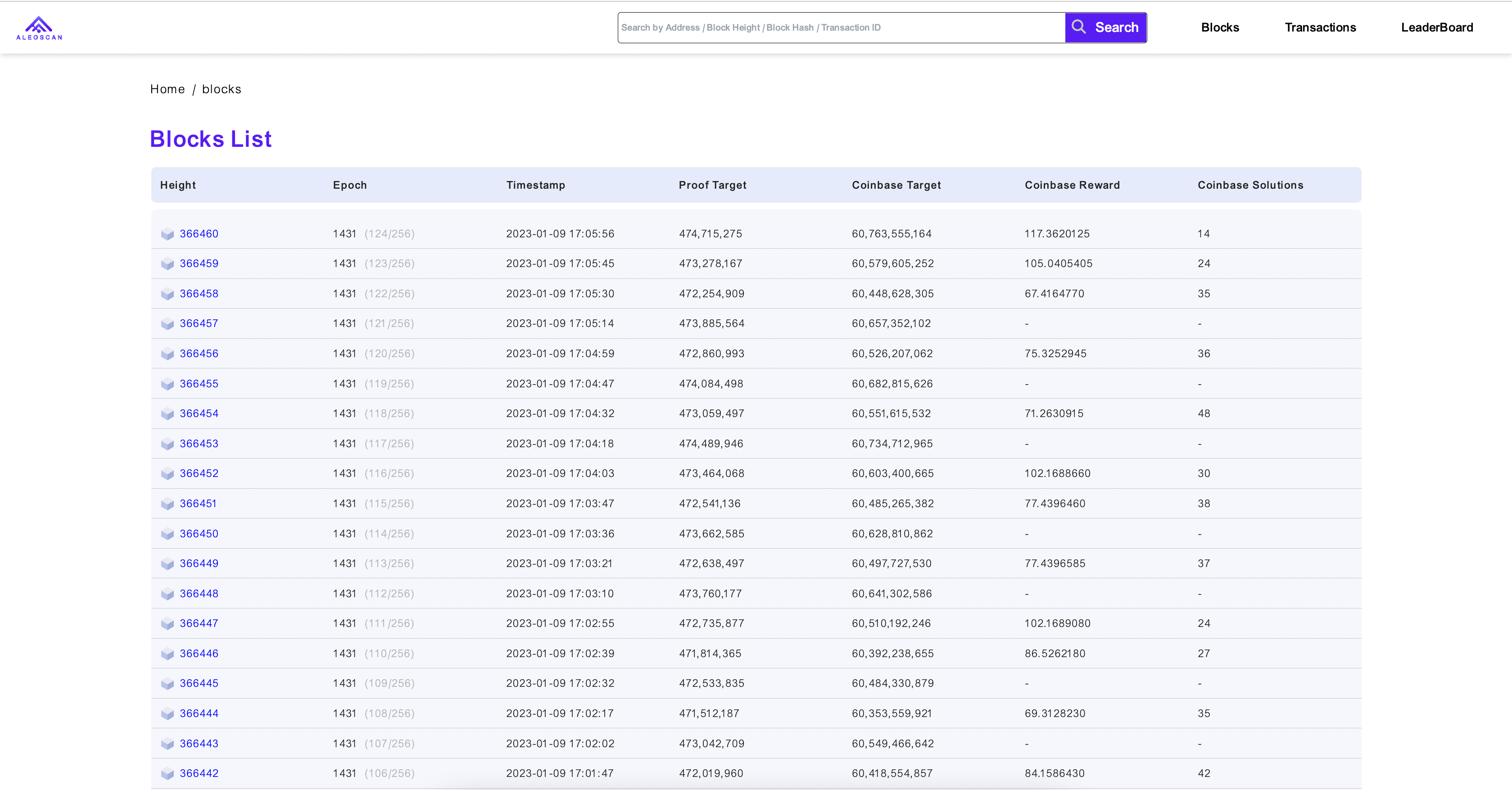 Aleoscan - Profesyonel Aleo Blockchain Explorer medya 3
