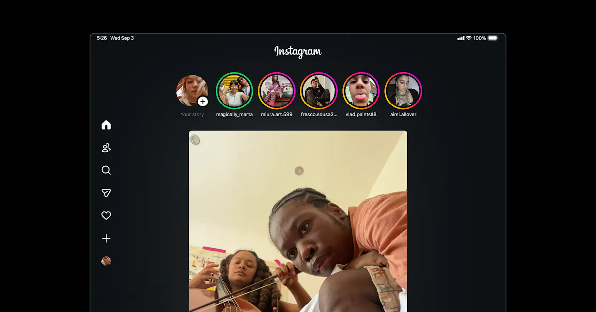 Instagram for iPad