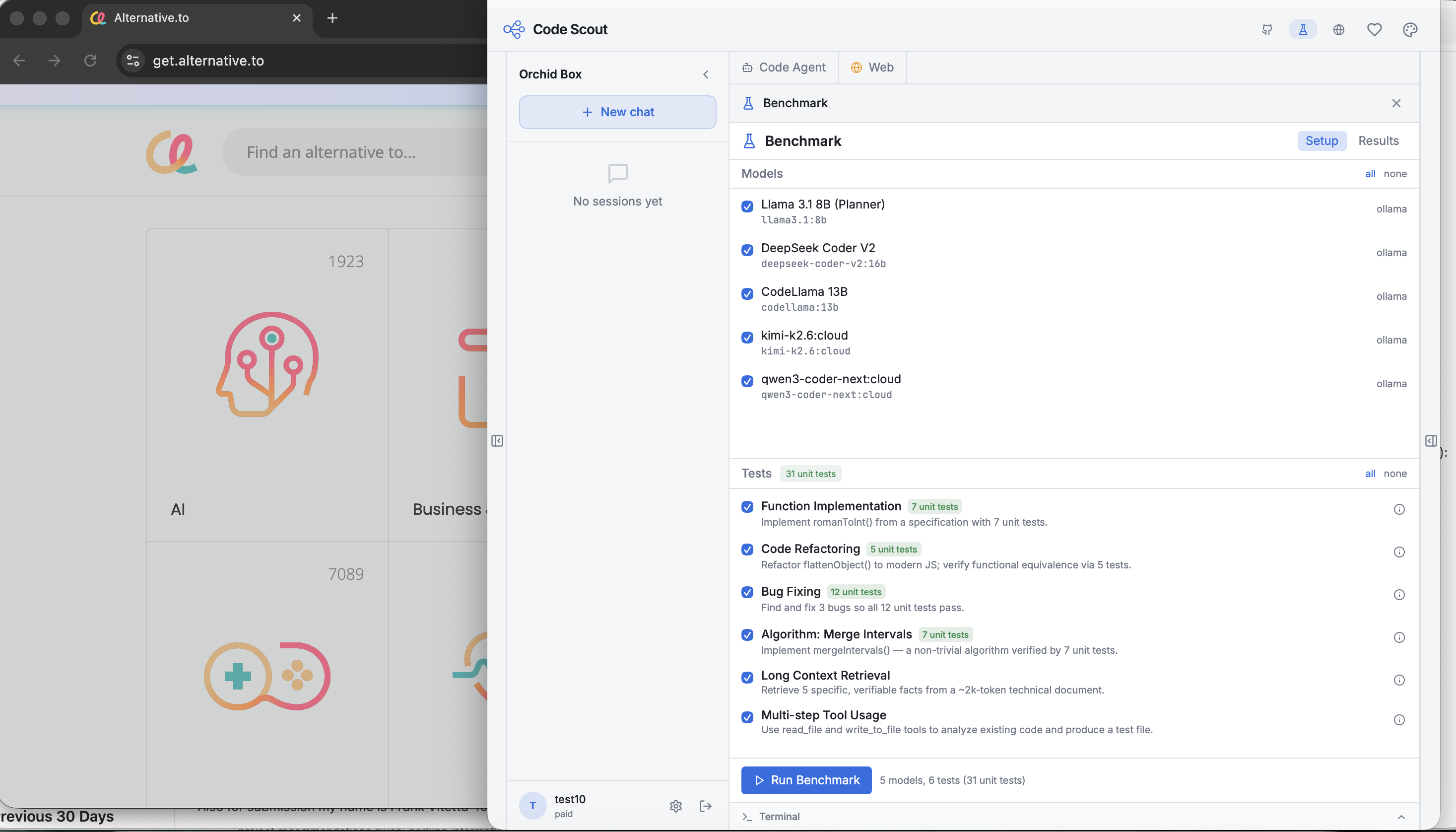 Code Scout – Free Local AI Coding Agent gallery image
