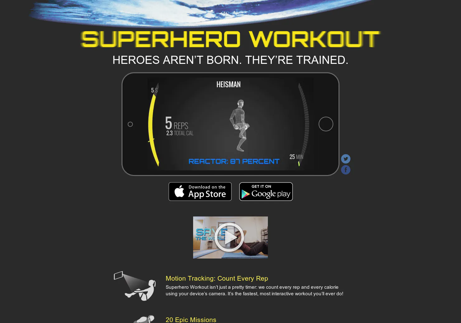 Superhero Workout