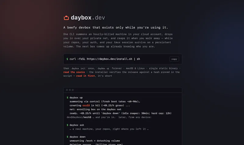 daybox screenshot 1