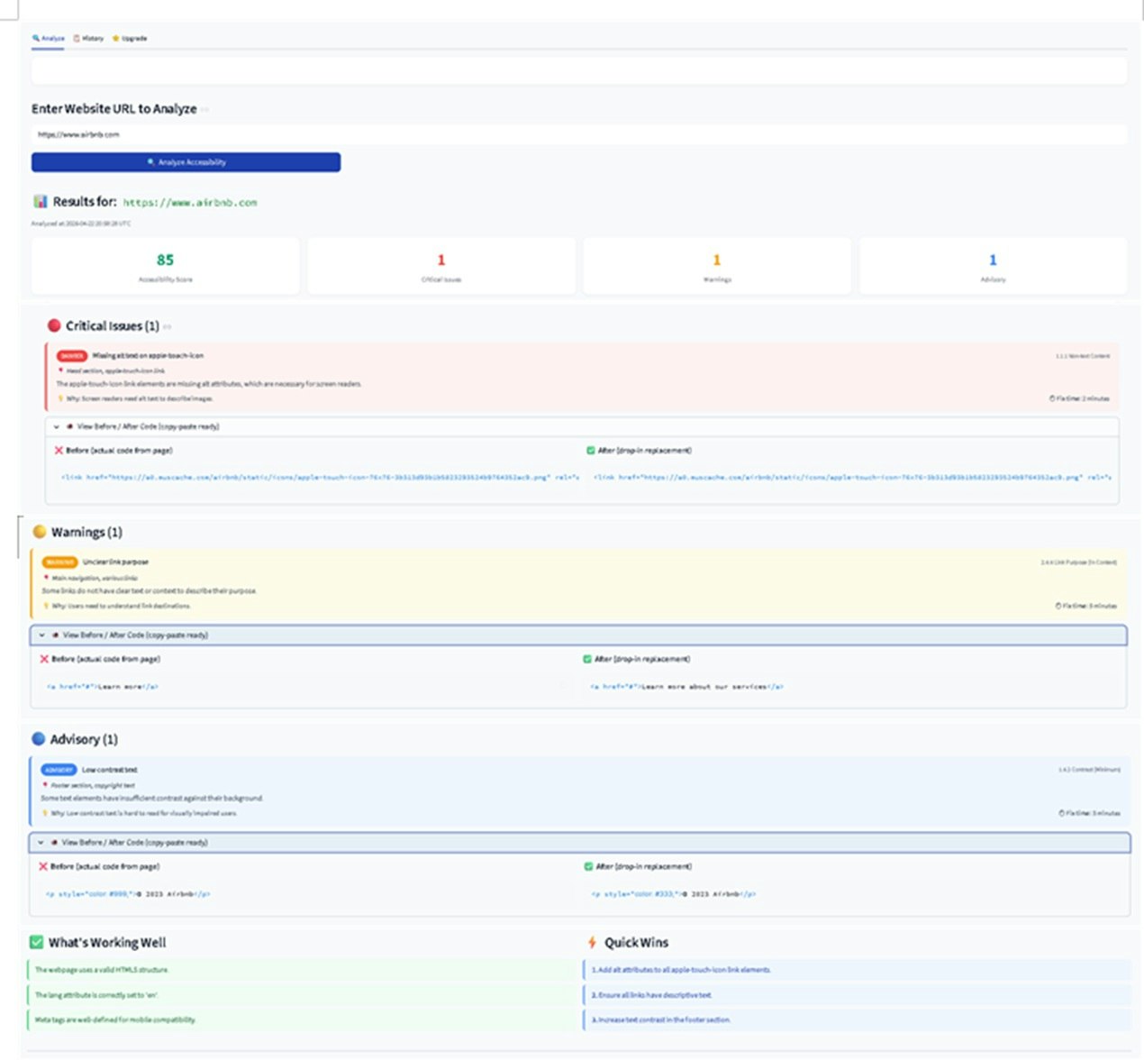AccessScan AI gallery image
