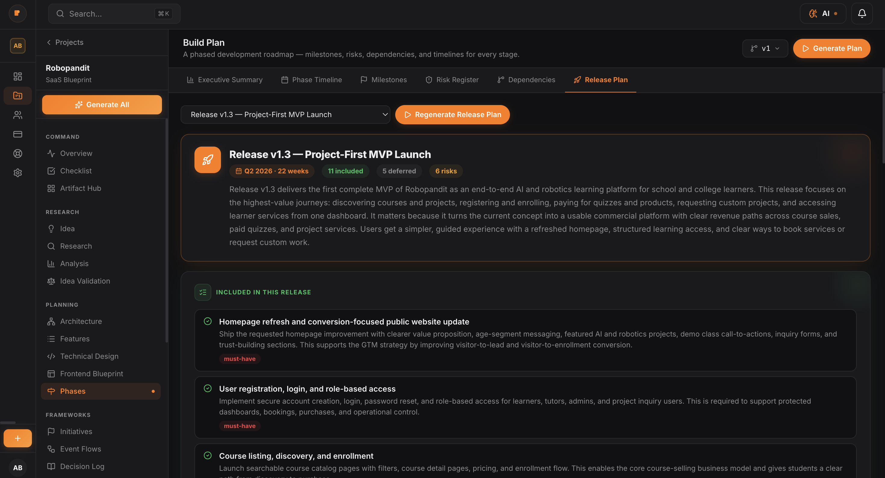 PlanMySaaS gallery image
