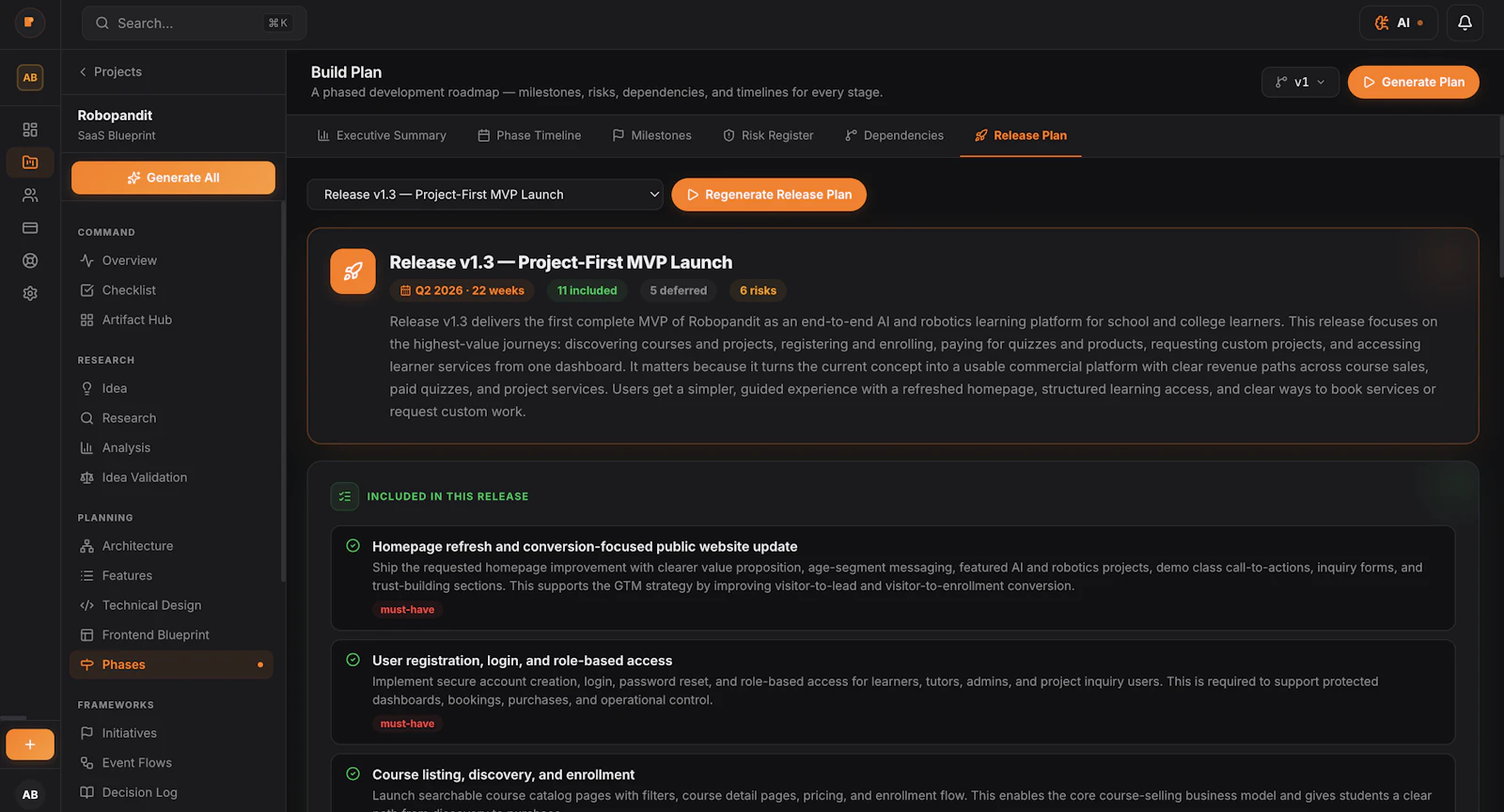 PlanMySaaS screenshot 47
