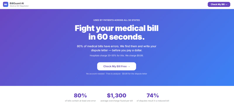 BillGuard AI screenshot 1