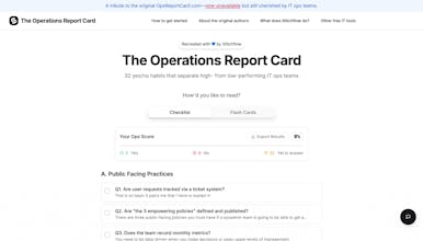 Ops Report Card: Recreated by Stitchflow gallery image