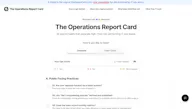 Ops Report Card: Recreated by Stitchflow