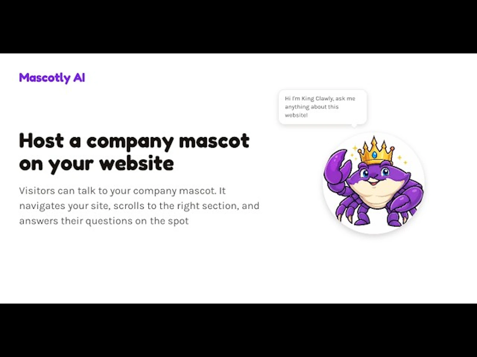 Mascotly AI screenshot 1 (video preview)
