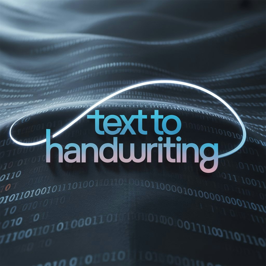 PDF to Handwriting Converter - Product Hunt launch logo and brand identity