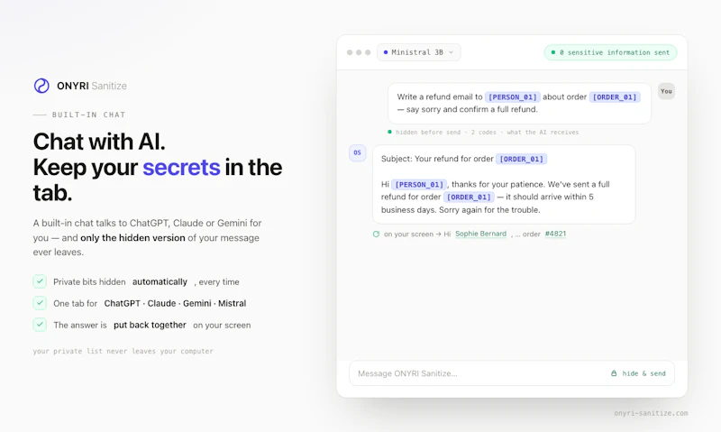 ONYRI Sanitize screenshot 4