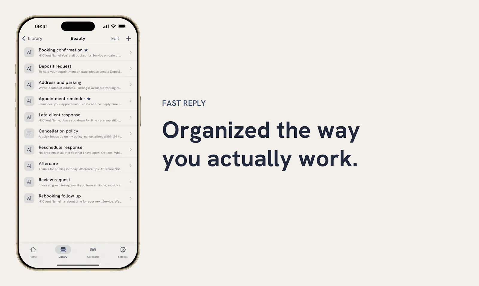Fast Reply: Saved Replies screenshot 5