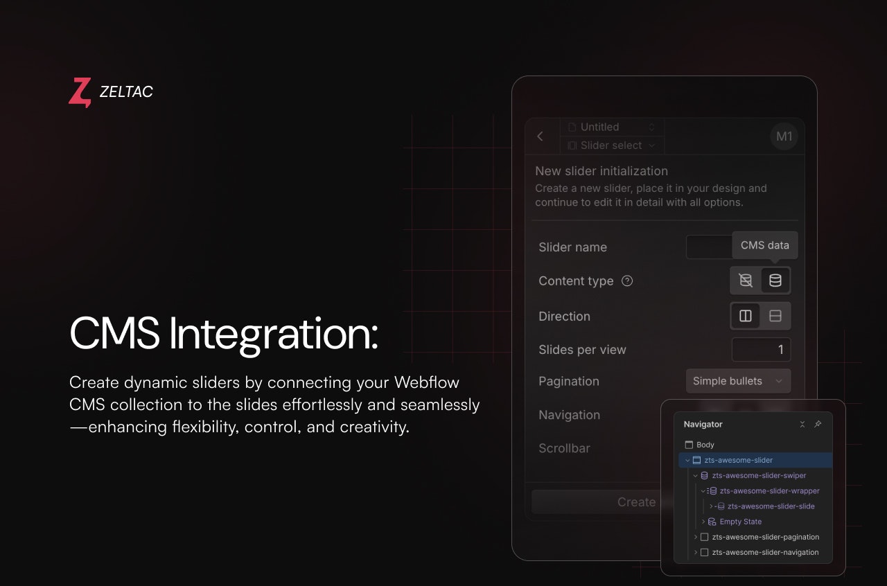 Zeltac Slider gallery image