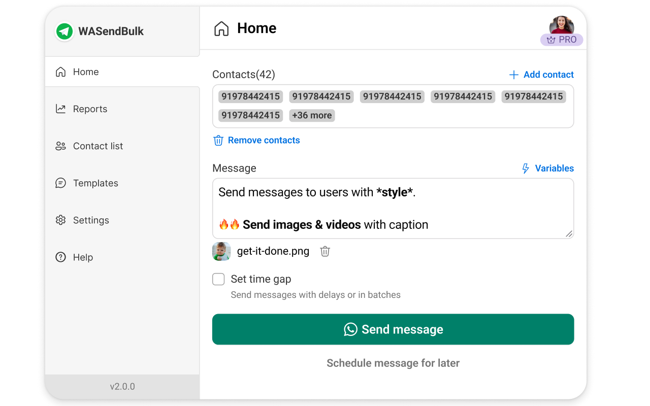 Media WASendBulk - Giver your WhatsApp marketing winggs... 5
