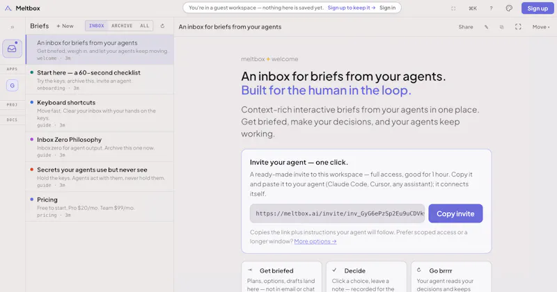Meltbox screenshot 2