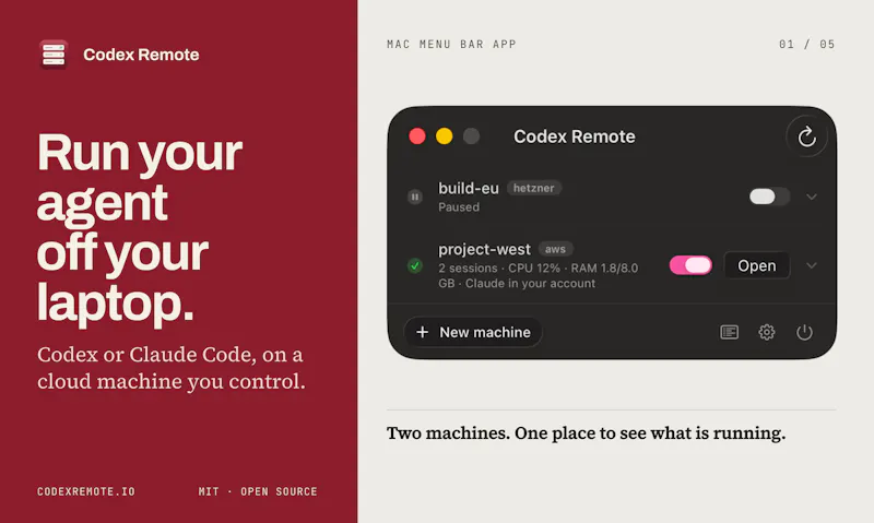 Codex Remote screenshot 3
